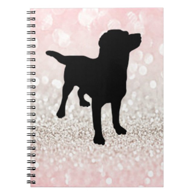 Cuaderno Espuma de perro negro (Frente)