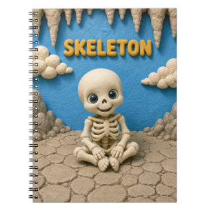 Cuaderno Esqueleto de Bebé Adorable, Mitológico