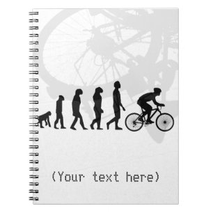 Cuaderno Esquema de evolución humana en el ciclismo moderno