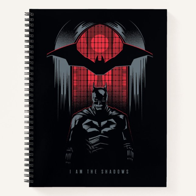 Cuaderno Esquema del panel de ventanas de Batman (Anverso)