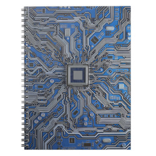 Cuaderno Esquema detallado de la placa base Circuito electr