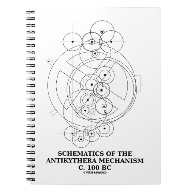 Cuaderno Esquemas Del Mecanismo Antiquítico (Diagrama) (Frente)