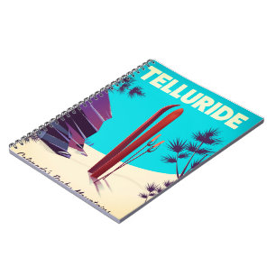 Cuaderno Esquí Telluride Montañas Rocosas