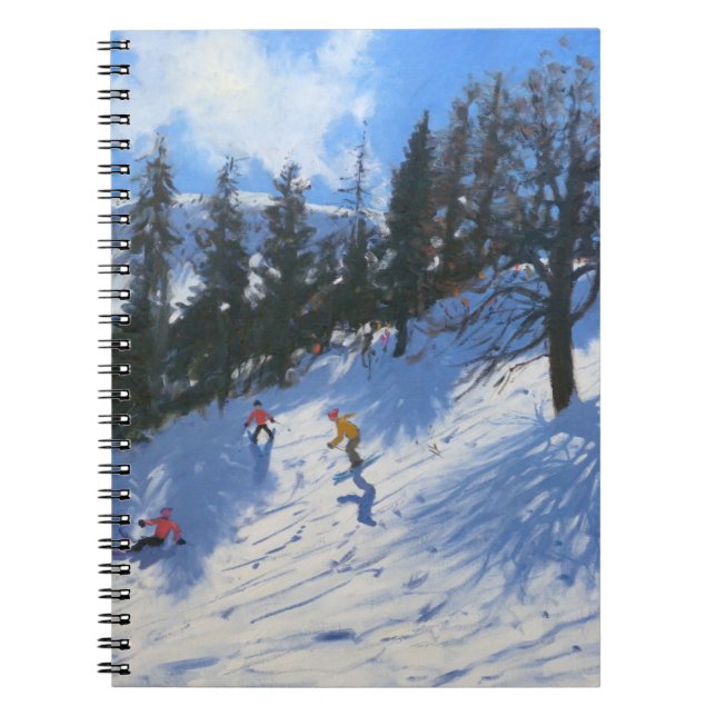 Cuaderno Esquiadores Verbier 2010 de la primavera (Frente)