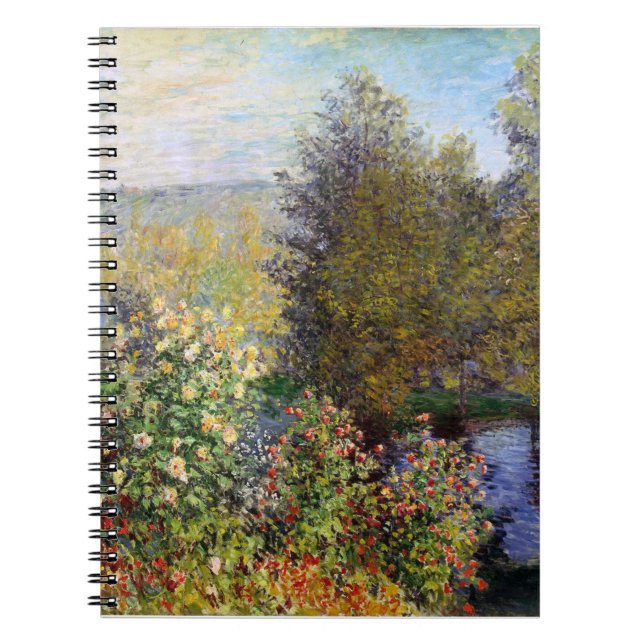 Cuaderno Esquina del Jardín de Montgeron - Claude Monet - (Frente)