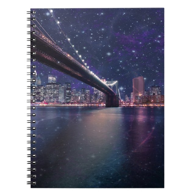 Cuaderno Esquina espacial Manhattan (Frente)