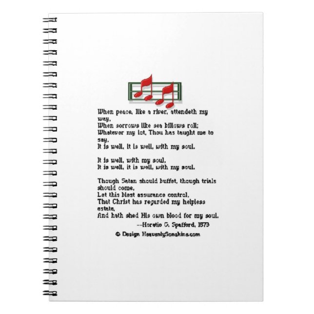 Cuaderno Está Bien Con Mi Himno Del Alma (Frente)