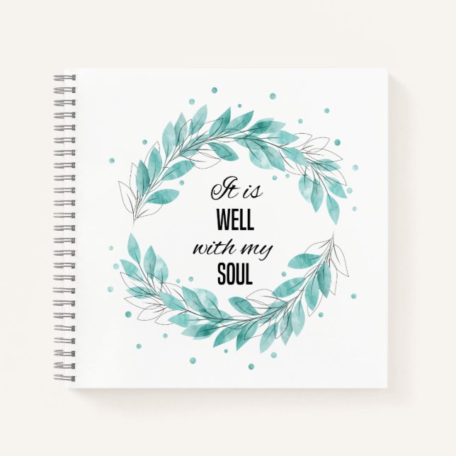 Cuaderno Está bien con My Soul Journal (Anverso)