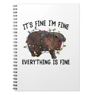 Cuaderno Está bien, estoy bien, todo está bien.