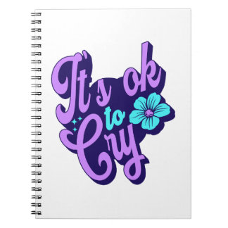 Cuaderno Está bien llorar