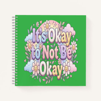 Cuaderno Está Bien No Estar Bien | Cuidado Personal y Emoci