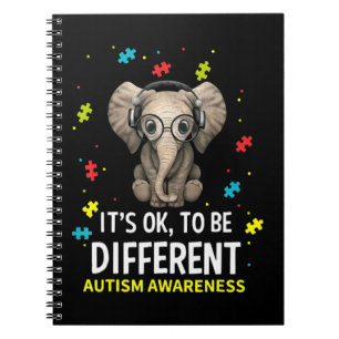 Cuaderno Está bien ser diferente conciencia del autismo ele