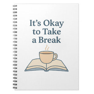 Cuaderno Está Bien Tomar un Descanso