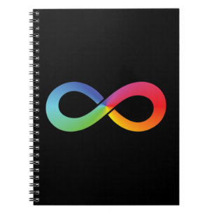Cuaderno Esta camiseta infinita de arcoiris simboliza cualq