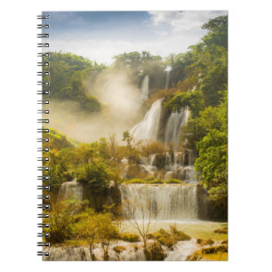 Cuaderno Esta cascada de Lor Su Tailandia