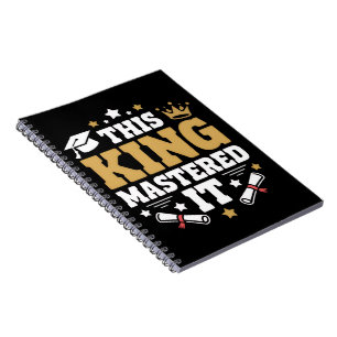 Cuaderno Esta clase de graduación de Maestría del Rey que D