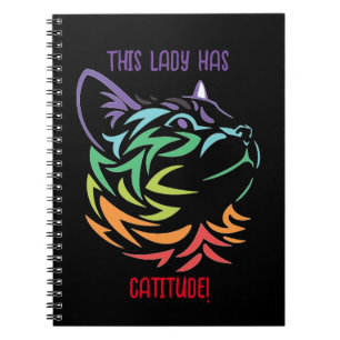 Cuaderno Esta Dama tiene Catitud