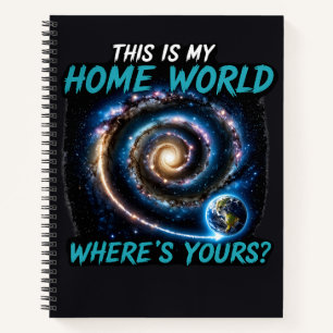 Cuaderno Esta Es Mi Camiseta De Galaxia De Ciencia Ficción 