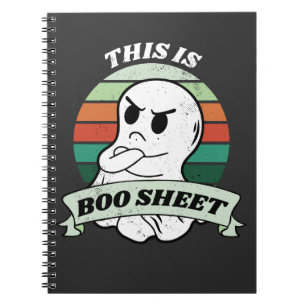 Cuaderno Esta es una hoja de boo - Famoso fantasma de Hallo