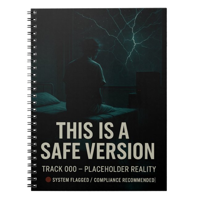 Cuaderno Esta es una versión segura - Marcador de posición  (Frente)