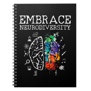 Cuaderno esta fresca camisa de neurodiversidad es perfecta