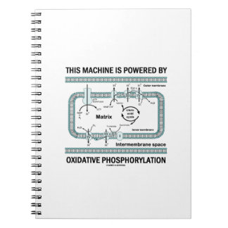 Cuaderno Esta Máquina Alimentada Por Fosforilación Oxidativ