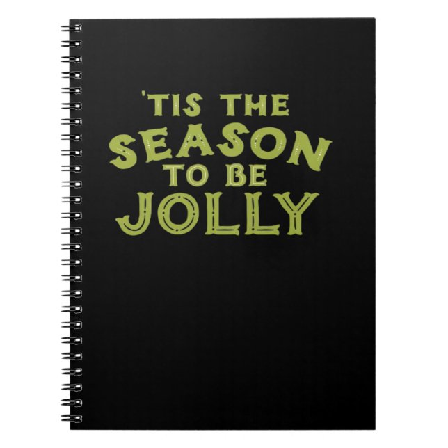 Cuaderno Esta temporada es divertida Feliz Navidad (Frente)