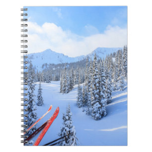 Cuaderno Estación de esquí Crystal Mountain, cerca del mo