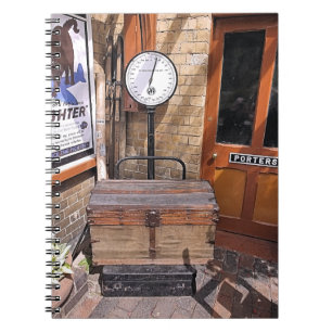 CUADERNO ESTACIÓN DE TREN ANTIGUA