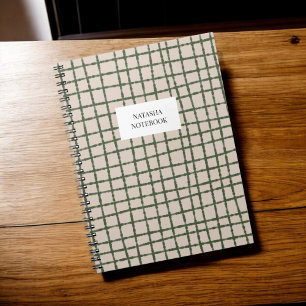 Cuaderno Estacionamiento de portátiles del patrón de verifi