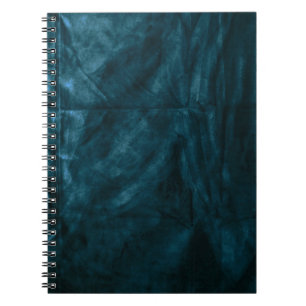 Cuaderno Estacionamiento de satén verde azulado