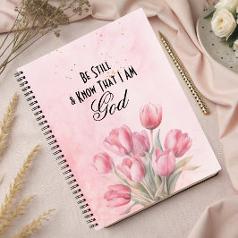 Cuaderno Estad quietos y sabed que yo soy DIOS