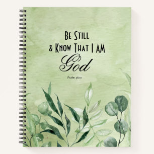 Cuaderno Estad quietos y sabed que Yo soy DIOS