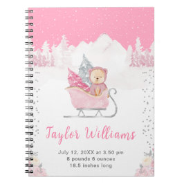 Cuaderno Estadísticas de nacimientos de oso rosa de inviern