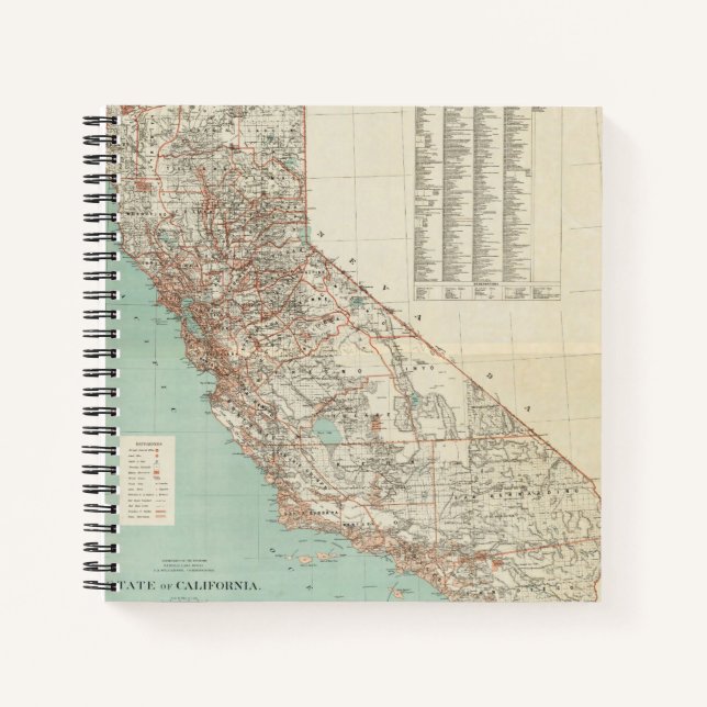 Cuaderno Estado de California 2 (Anverso)