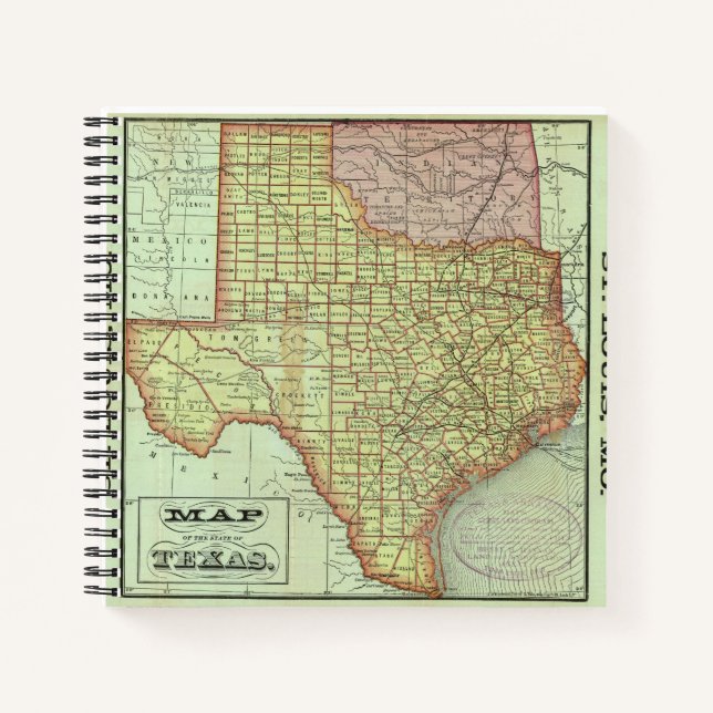 Cuaderno Estado de Texas 3 (Anverso)