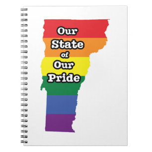 Cuaderno Estado del Orgullo Gay Vermont