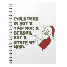 Cuaderno Estado mental de los navidades
