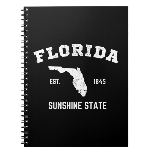 Cuaderno Estado Sunshine Florida Oriental 1845 (Frente)