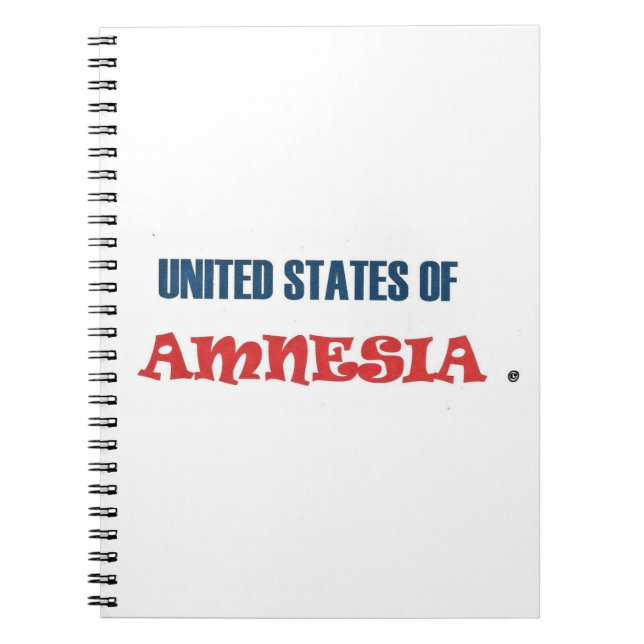 CUADERNO ESTADOS UNIDOS DE AMNESIA (Frente)