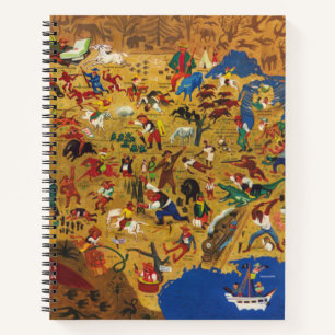 Cuaderno Estados Unidos de William Gropper - Folklore Perso