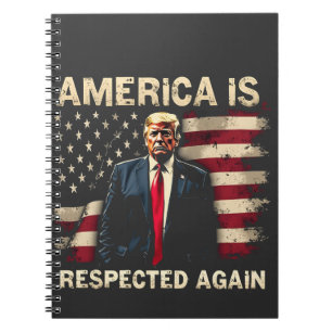Cuaderno Estados Unidos es nuevamente respetado Trump, Esta