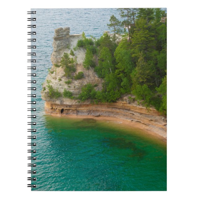 Cuaderno Estados Unidos, Michigan. Formación Rock Castle de (Frente)