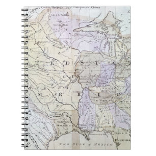 Cuaderno ESTADOS UNIDOS TRAZAN, c1812
