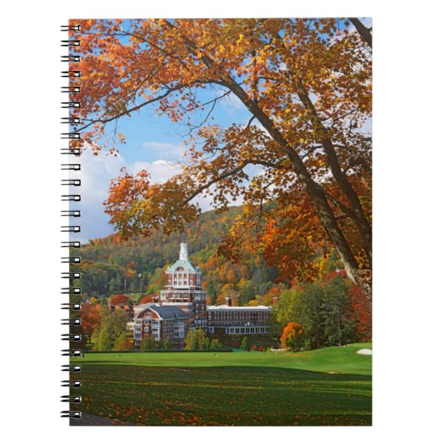 Cuaderno Estados Unidos, Virginia, Hot Springs, The Homeste (Frente)