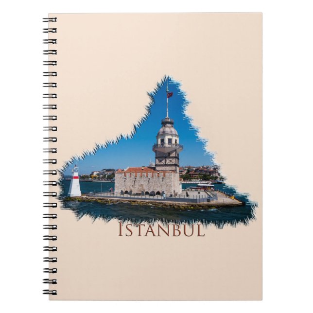 Cuaderno Estambul: La torre de las doncellas (Frente)