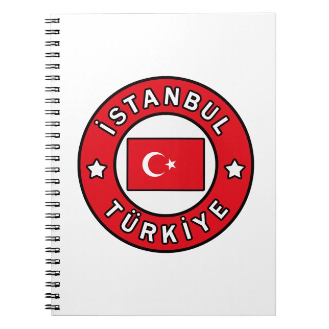 Cuaderno Estambul Türkiye (Frente)