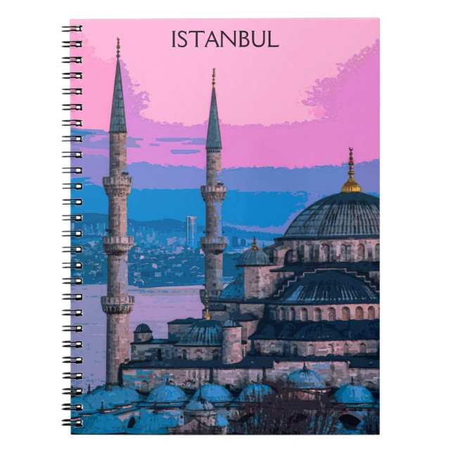 Cuaderno Estambul Turquía Hagia Sophia Arquitectura (Frente)