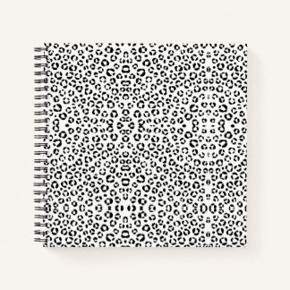 Cuaderno Estampado de animales en B&W