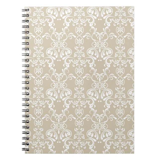 Cuaderno Estampado de flores (Frente)